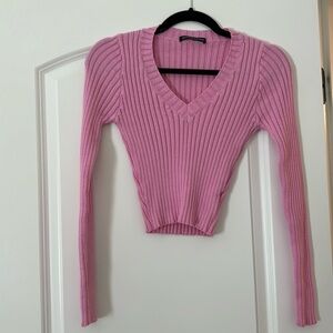 Pink brandy Melville sweater
